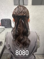 はればれ 桜木町 関内(8080)&nbsp;ねじりハーフアップ