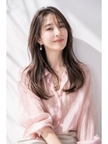 アッシュ 学芸大学店(Ash)&nbsp;ロング/大人女性/ラベンダーベージュ/白髪ぼかしハイライト