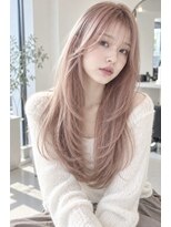 アッシュ 桜新町店(Ash)&nbsp;桜新町/レイヤーカット/ボブ/韓国ダブルカラー/白髪ぼかし