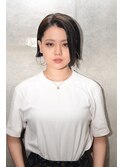 ツーブロックボブ
