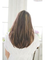 サフリック ヘアアンドビューティー スパ(safric hair&beauty spa) 20代・30代・40代　艶・かき上げスウィートウルフ