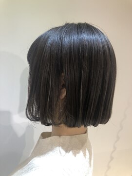 シーン 池袋(scene.) scene.【シーン】【池袋 西口徒歩3分】ミニボブ×グレージュ