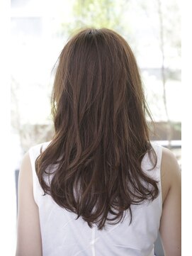 アロン(alon) ヌーディーカラー/マロンベージュ/Aラインボブ/かきあげ/大崎