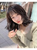透明感カラーでナチュラルモテスタイル 担当大山
