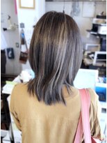 24 岸和田店&nbsp;周りと差がつく！暗髪×メッシュ