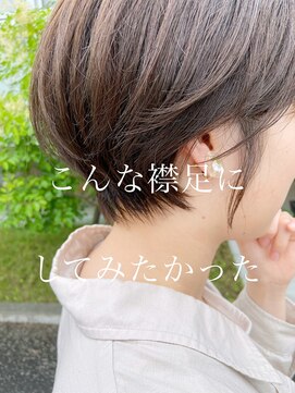 スイッチ 本店(SWITCH) 【鳥居】素敵なショートには素敵なえりあしを。