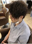 横浜★前下がりミディアムウエットスパイラルパーマ