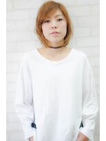 ラブアンドヘアーフロー(Love&Hair Flow)&nbsp;涼しげで色っぽさのあるナチュラルストレートボブ