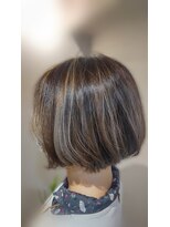 ラヤマノ ひばりが丘パルコ(La YAMANO)&nbsp;柔らかショートボブ/キャラメルベージュ