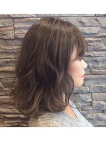 フィーカ(Fika)&nbsp;ゆるふわパーマ×フォギーベージュカラー