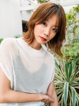 サニーデイ 横浜戸部店(SUNNY DAY) 韓国風切りっぱなしボブ