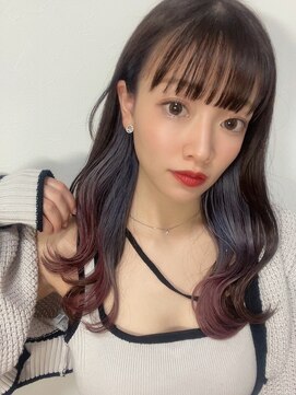 ロンド 表参道店(Lond) インナーカラー/イヤリングカラー/ラベンダーカラー