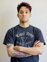 エムスラッシュ たまプラーザ(M.SLASH)&nbsp;七三/刈り上げ/ツイストスパイラル/インナーカラー/たまプラーザ