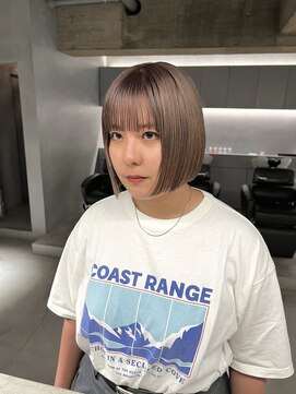 リール(rire) silver beige color