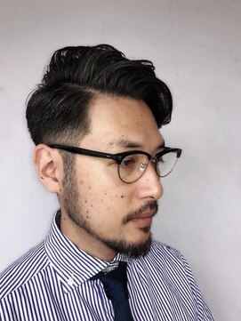 コラボエンリッチ(COLLABOENRICH) 外国人風 Barber style