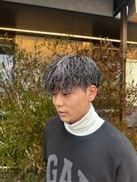 メンズジョイ マツエ(men's joy MATSUE)&nbsp;ツイスパブリーチメッシュ！で楽々決まる