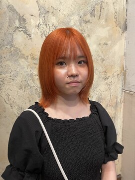 ヒカリス 中崎店(HIKARIS) オレンジヘア