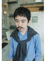 ピープル オモテサンドウ(people omotesando) メンズベリーショートピンパーマ
