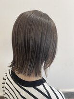 ネオリーブシェリエ 浅草店(Neolive cherie)&nbsp;【外ハネミディ】グレージュカラー