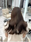 ☆8トーン☆ブリーチ無しカラーでモカベージュ