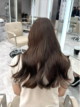 エヴァン(HEVIN) ☆8トーン☆ブリーチ無しカラーでモカベージュ