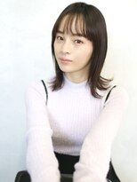 バース(BIRTH)&nbsp;天神【BIRTH】ワンレンミディアムボブ×シースルバング　3