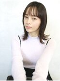 天神【BIRTH】ワンレンミディアムボブ×シースルバング 3
