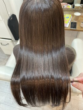 ウル(uLu.) 【髪質改善】METEOカラー/髪質改善トリートメント/グレージュ