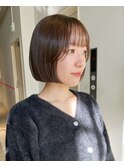 ナチュラルストレートボブ