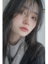 ラナ 新宿(lana)&nbsp;こなれミディアム/顔まわり/レイヤーカット【lana hair 新宿】