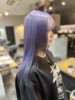 ウェリラバイハク(WeLila by haku)&nbsp;ペールラベンダー×レイヤーカット