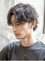 リノショアーズ ショウナン 辻堂店(RinoShores SHONAN)&nbsp;王道メンズショートマッシュ清潔感パーマスタイル