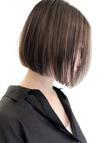 ジルブラン(JIL BLAN)&nbsp;ハイライトバレイヤージュダブルカラーショートカット30代40代