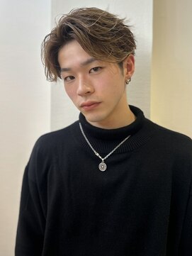 ロンドアベニール 北千住(Lond avenir) スパイキーショートニュアンスパーマスペインカールメンズ北千住