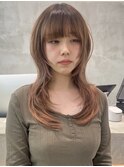 【ハッシュレイヤー】動きのあるレイヤーカット