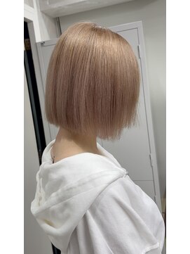 セレーネヘアーレイズ 梅田店(Selene hair Raise) ブロンドベージュ/ブリーチ/髪質改善/ボブ/梅田/お初天神