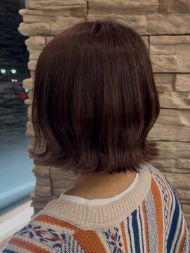 レナークアリア(LENAHC ARIA) ナチュラルくびれボブバイオレットカラー