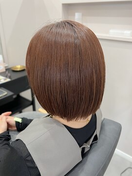アウラヘアーサロン(aura hair salon) オレンジベージュ