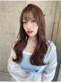 ショート ボブ インナーカラー 韓国風5611