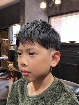 リワード(Reward) キッズ2ブロックショートマッシュ