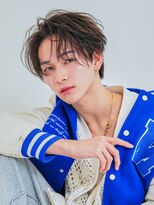 センス 渋谷 宇田川交番前(SENSE)&nbsp;フェザーパーマ／ニュアンスパーマ/韓国マッシュ/ブルーブラック