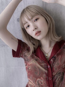 ポケット 渋谷(POCKET) ミディアムヘア/デザインカラー/フェイスフレーミング/渋谷40