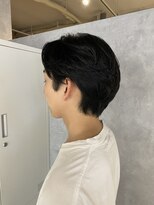 モク(mok)&nbsp;毛流れパーマ×センターパート