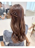 ハーフツイン/ヘアセット