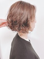 モリオフロムロンドン 原宿本店(morio from London) 【morio 原宿】ニュアンスボブパーマ くるくる外国人風