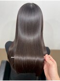 髪質改善カラー/髪質改善ストレート/縮毛矯正/ココアベージュ
