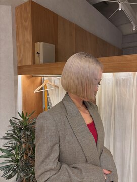 ムク 甲府(muku.) 前髪/ココアベージュ/ハイトーン