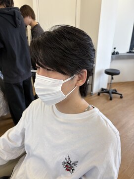 ビカム 名駅(become) ダウンパーマ/センターパート