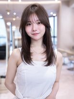 エースハバナ 渋谷(1 HAVANA)&nbsp;レイヤーカット/髪質改善トリートメント/小顔/グレージュ