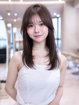 エースハバナ 渋谷(1 HAVANA) レイヤーカット/髪質改善トリートメント/小顔/グレージュ